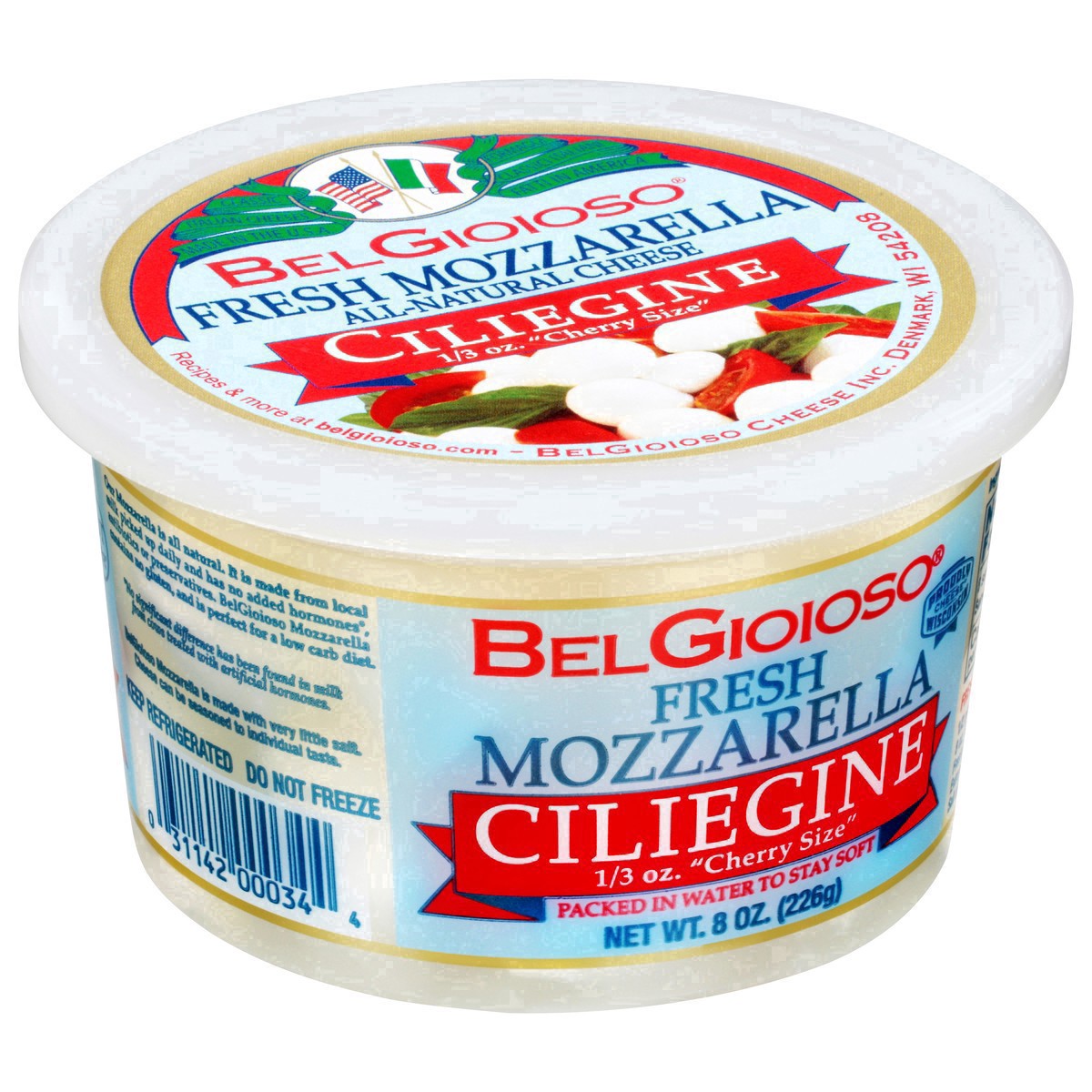 slide 11 of 51, BelGioioso Fresh Mozzarella Ciliegine, 8 oz