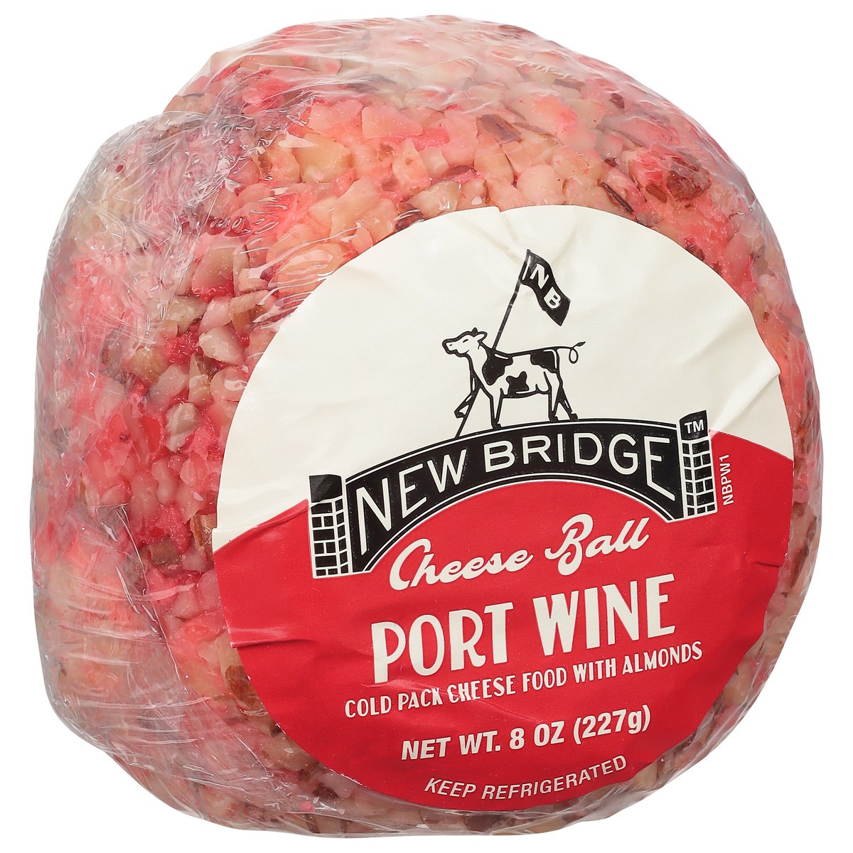 slide 4 of 9, New Bridge Port Wine Cheese Ball, 8 oz