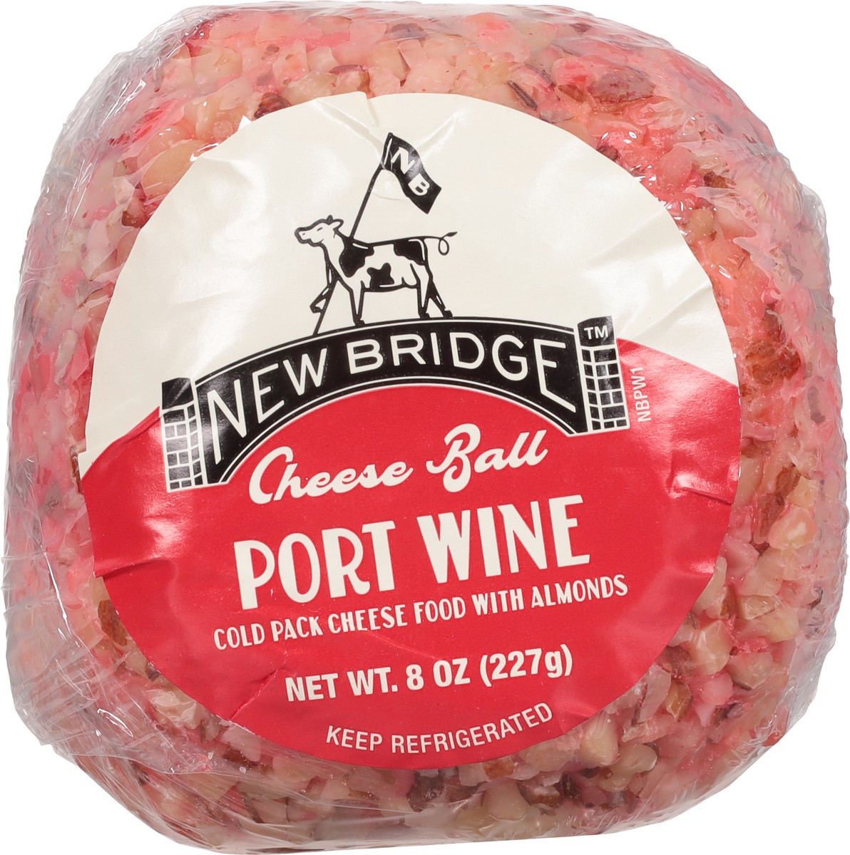 slide 5 of 9, New Bridge Port Wine Cheese Ball, 8 oz