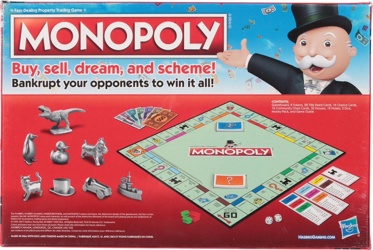 slide 6 of 9, Monopoly Game 1 ea, 1 ct