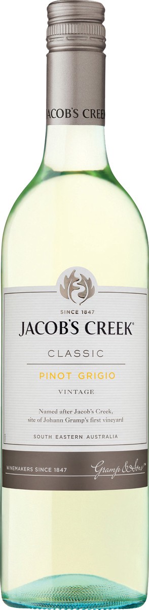 slide 1 of 5, Jacob's Creek Jacobs Creek Classic Pinot Grigio 1.5L Bottle, 1.50 L