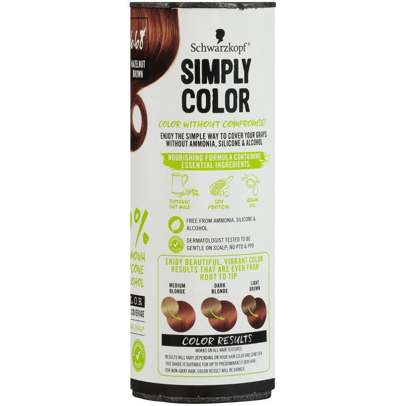 slide 3 of 6, Schwarzkopf Permanent Hair Color - 6.68 Hazelnut Brown - 5.7 fl oz, 5.7 fl oz