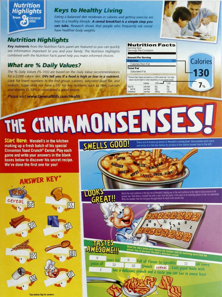 slide 3 of 6, Cinnamon Toast Crunch Cereal 12.8 oz, 12.8 oz