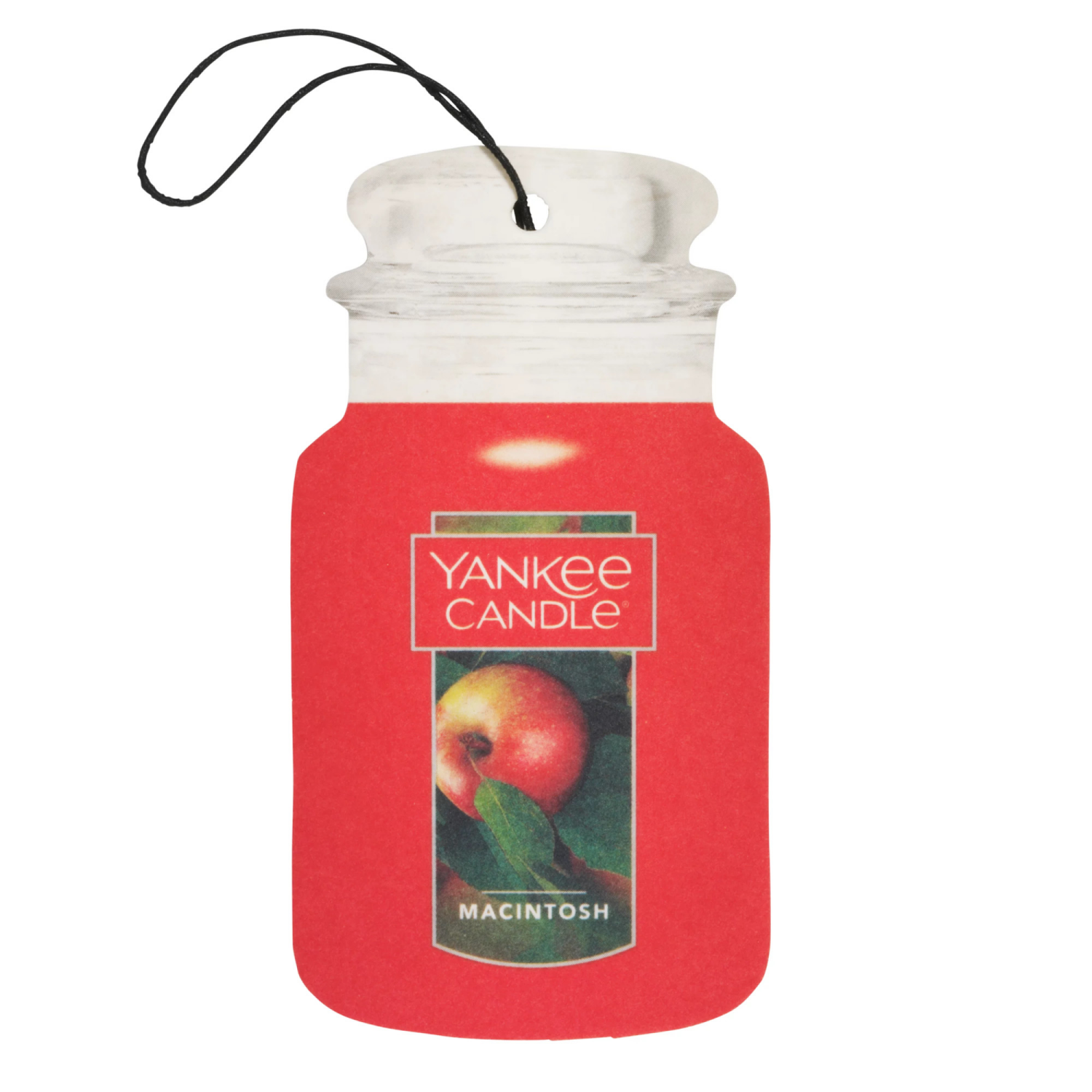 slide 1 of 3, Yankee Candle Car Jar Macintosh Air Freshener 1 ea, 1 ct