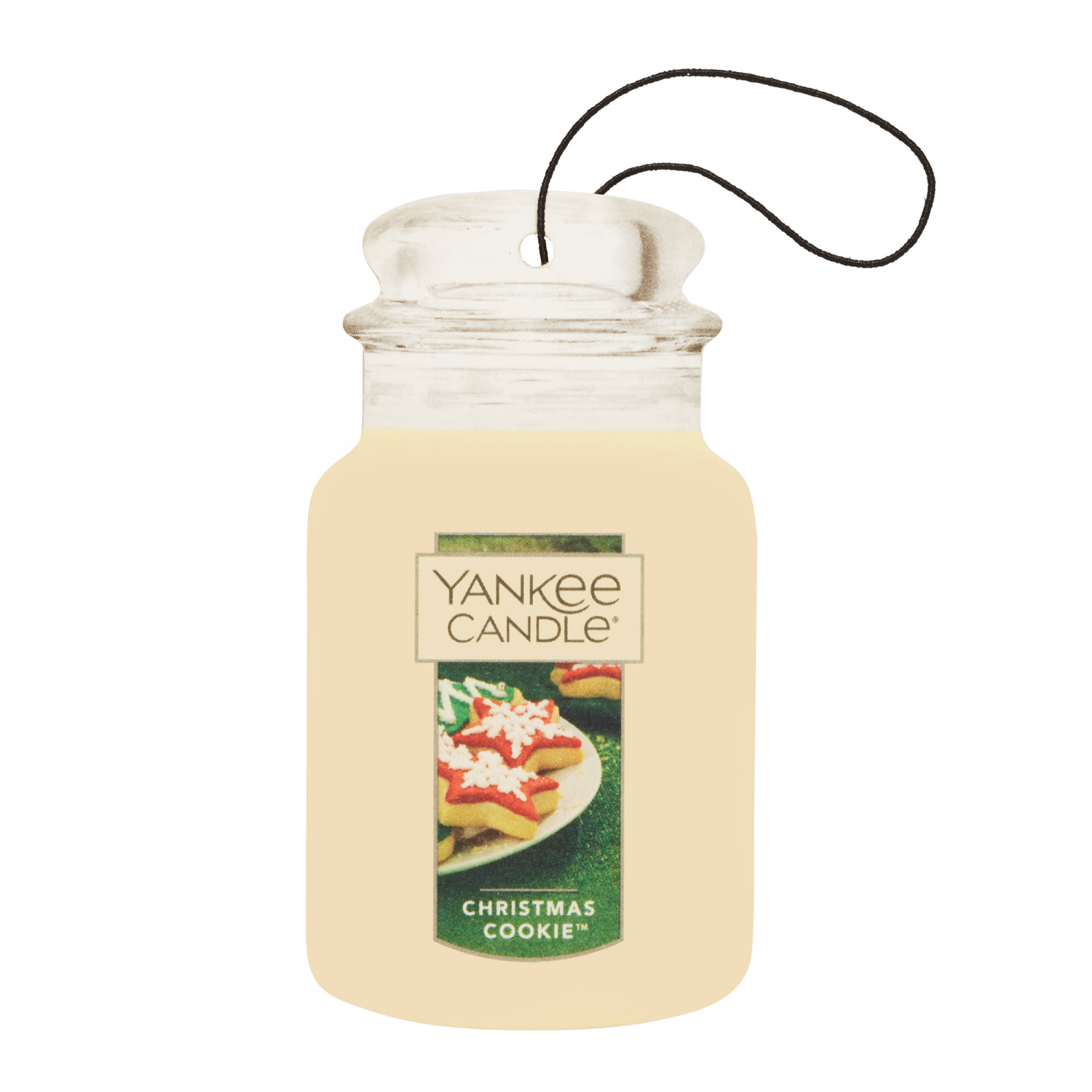 slide 1 of 2, Yankee Candle Car Jar Christmas Cookie, 1 Ct., 1 ct