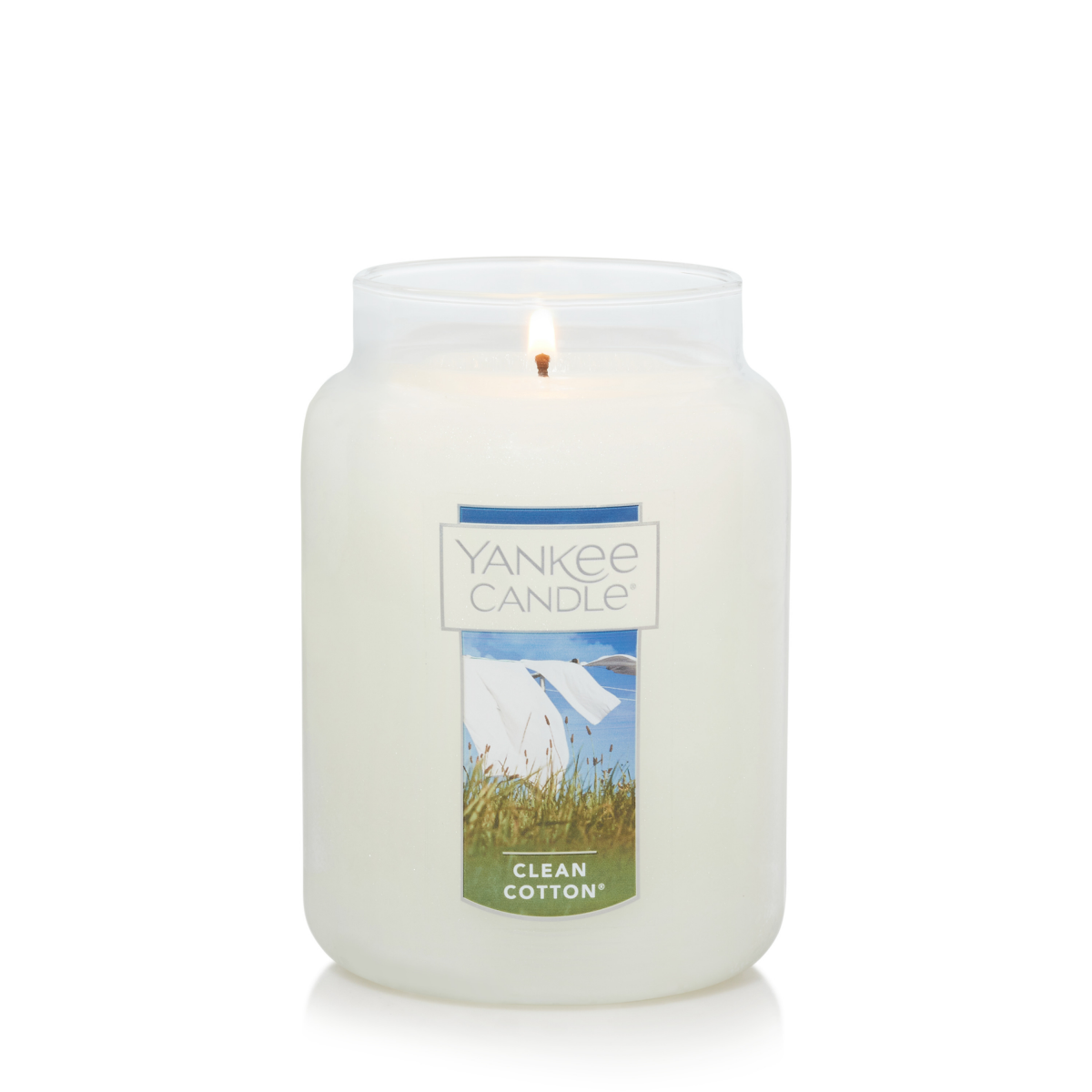 slide 2 of 4, Yankee Candle Clean Cotton Candle 1 ea, 1 ct