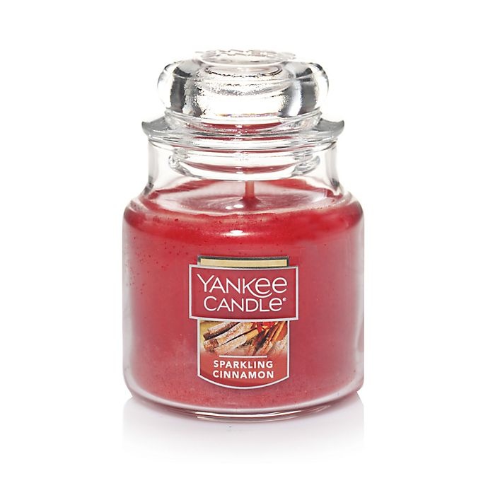 slide 1 of 1, Yankee Candle Housewarmer Sparkling Cinnamon Small Classic Jar Candle, 1 ct