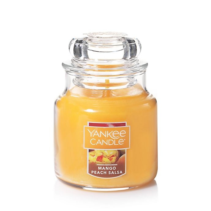 slide 1 of 1, Yankee Candle Housewarmer Mango Peach Salsa Small Classic Jar Candle, 1 ct