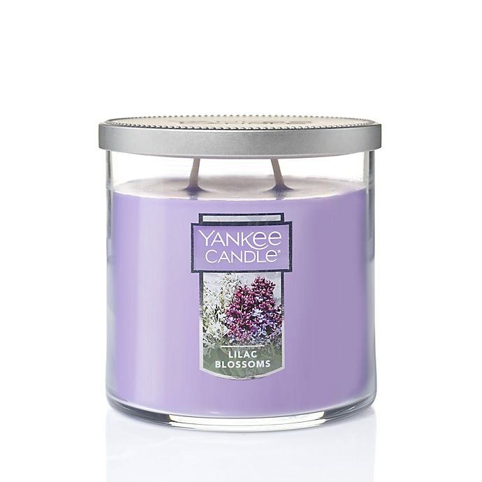 slide 1 of 1, Yankee Candle Lilac Blossoms Medium 2-Wick Tumbler Candle, 1 ct