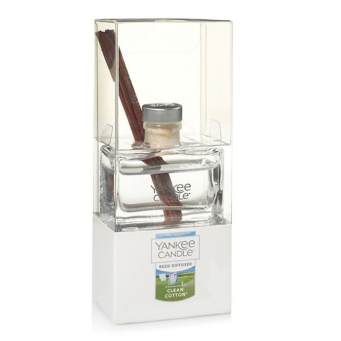 slide 1 of 1, Yankee Candle Flowery Fragrances Signature Mini Reed Diffuser - Clean Cotton, 1 ct