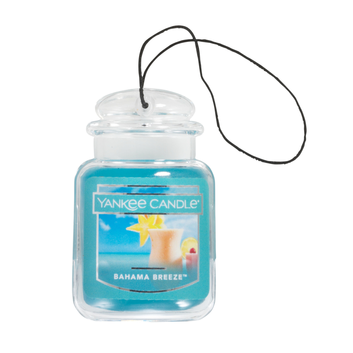 slide 2 of 2, Yankee Candle Car Jar Ultimate Bahama Breeze Air Freshener 1 ea, 1 ct