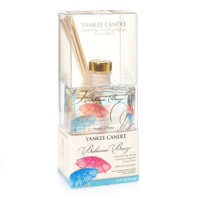 slide 1 of 1, Yankee Candle Flowery Fragrances Signature Mini Reed Diffusers - Bahama Breeze, 1 ct