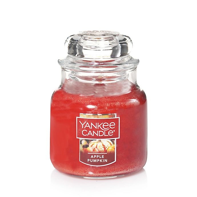 slide 1 of 1, Yankee Candle Housewarmer Apple Pumpkin Small Classic Jar Candle, 1 ct