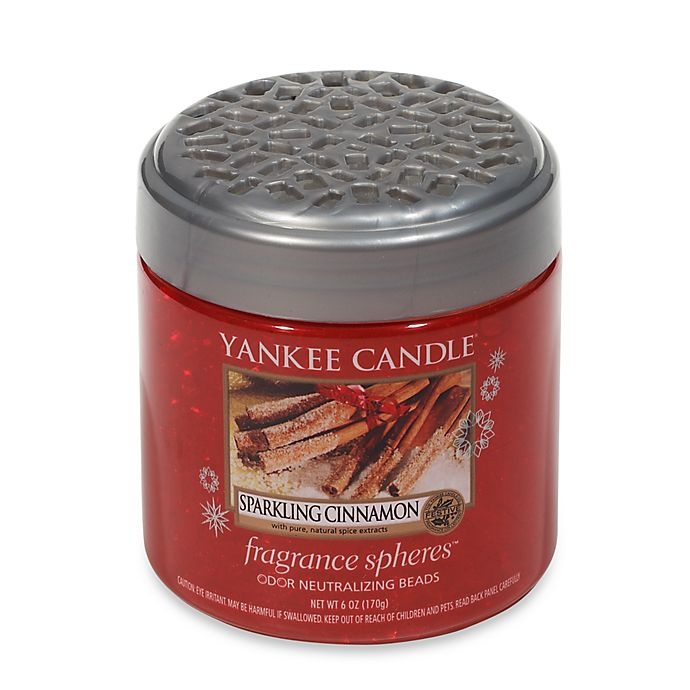 slide 1 of 1, Yankee Candle Fragrance Spheres Odor Neutralizing Beads - Sparkling Cinnamon, 1 ct