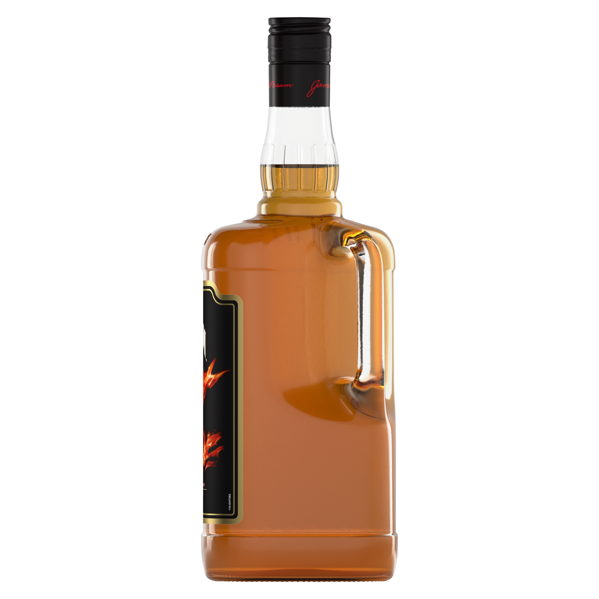 slide 2 of 4, Jim Beam Kentucky Fire Cinnamon Liqueur with Kentucky Straight Bourbon Whiskey 1.75 L, 1.75 liter