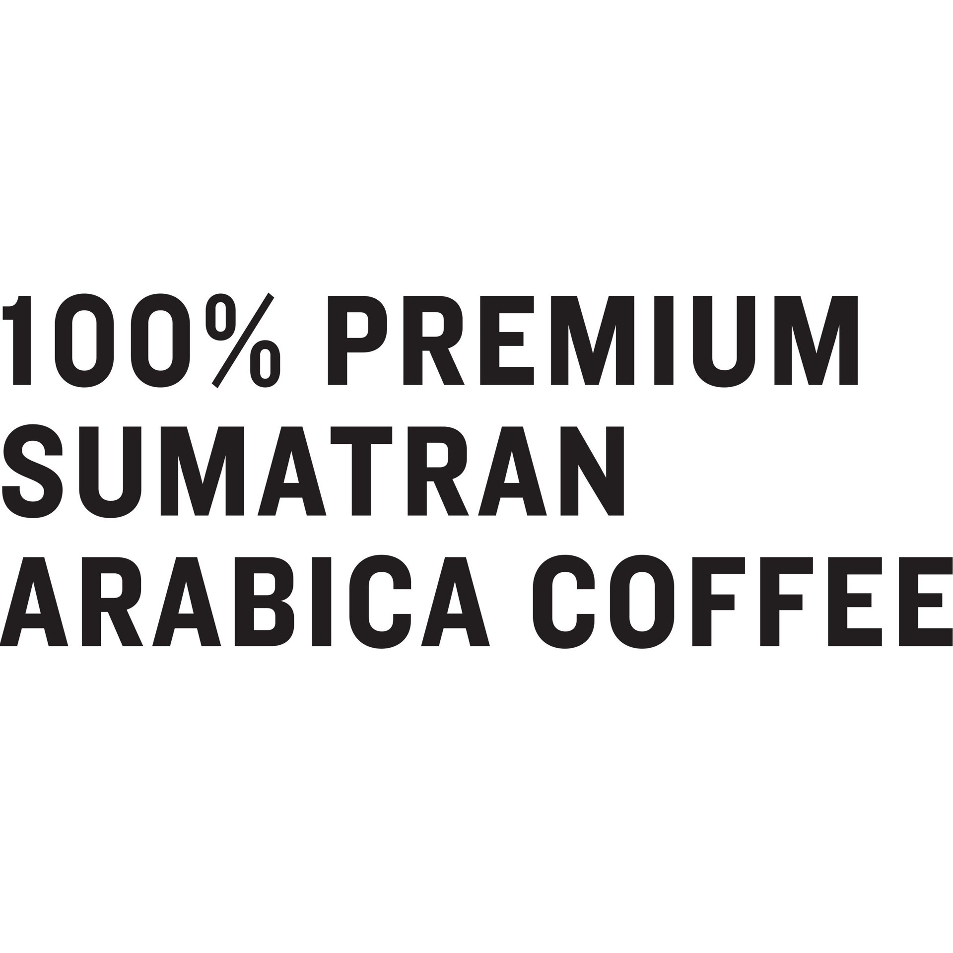 slide 4 of 5, 1850 Dark Roast Ground 100% Sumatran Coffee 12 oz, 12 oz