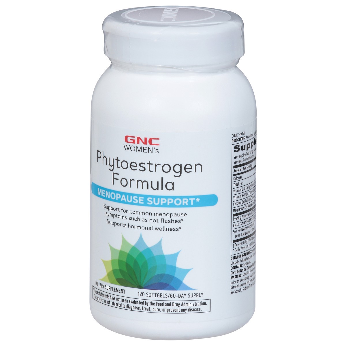 slide 9 of 13, GNC Women's Phytoestrogen Formula 120 Softgels, 120 ct