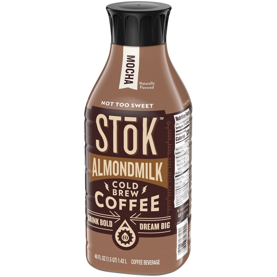 slide 3 of 8, STK Mocha Almondmilk Cold Brew Coffee, 48 fl oz
