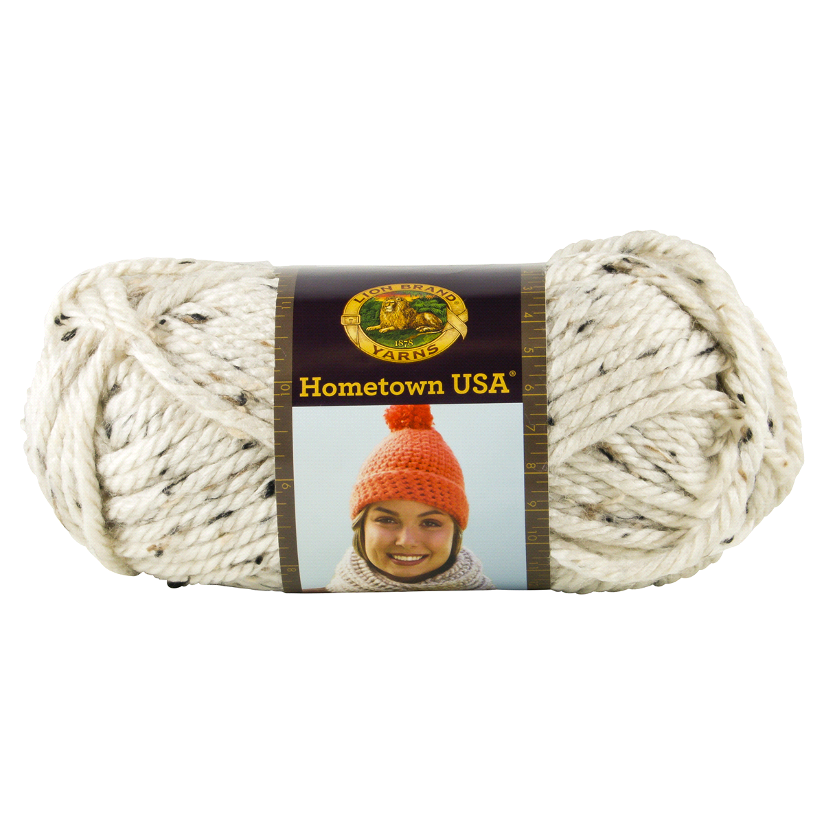 slide 1 of 3, Lion Brand Yarn Hometown USA Aspen Tweed, 64 yd