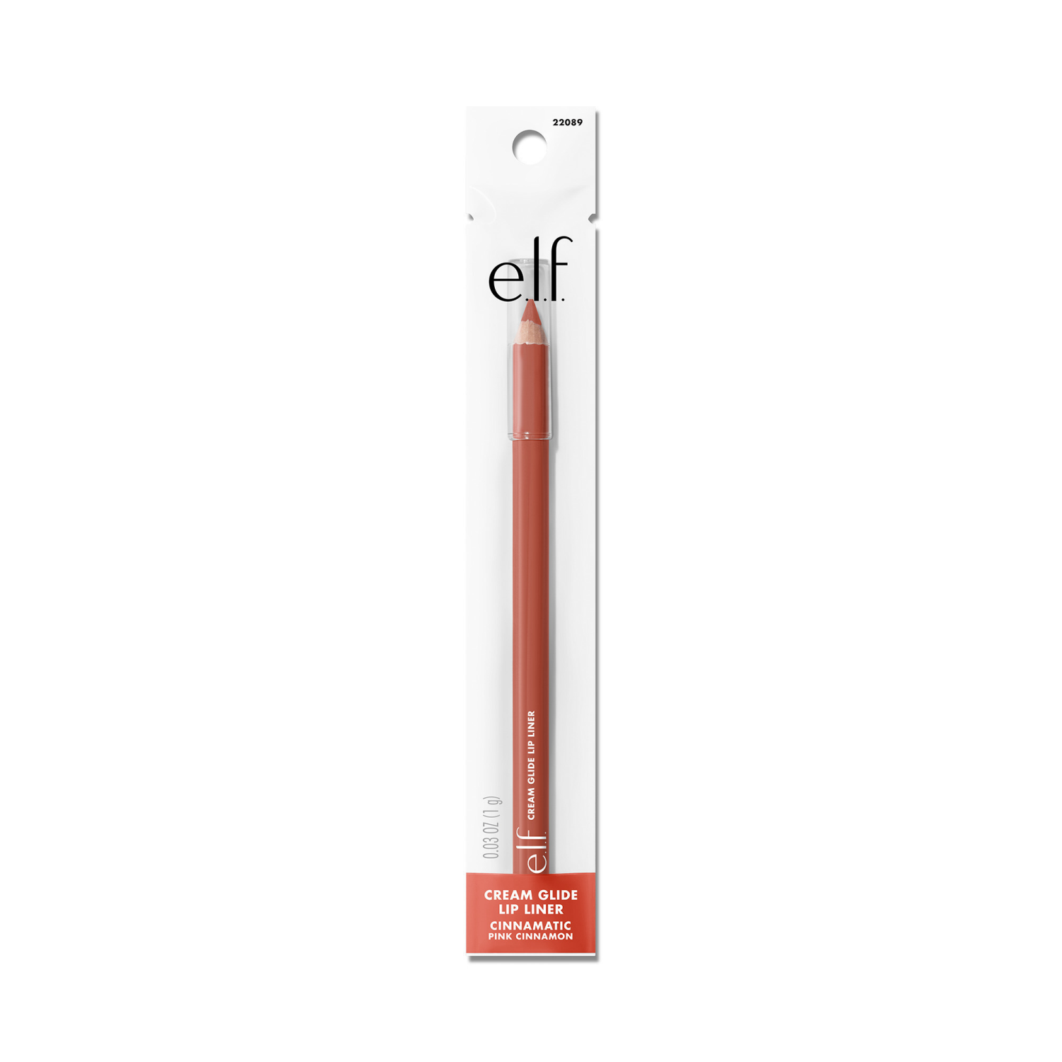 slide 4 of 6, e.l.f. Elf Cream Glide Lip Liner Cinmtc .03Oz, 0.03 oz