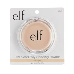 e.l.f. Prime & Stay Finishing Powder, Sheer