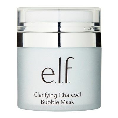 slide 1 of 5, e.l.f. Clarifying Charcoal Bubble Mask, 1.76 fl oz