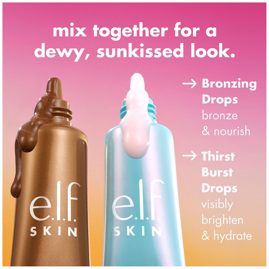 slide 3 of 5, e.l.f. The Hottest Drops Duo Blush And Highlighter, 1 ct