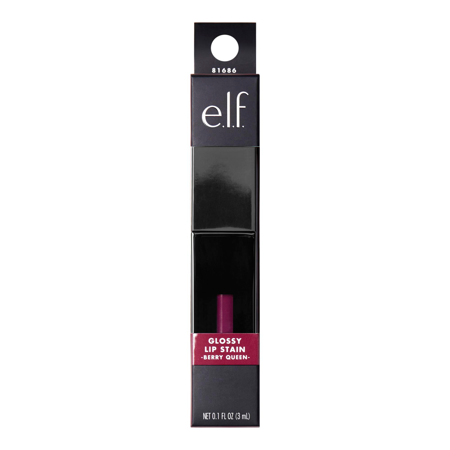 slide 1 of 6, E.L.F. Glossy Lip Satin - Berry Queen, 1 ct