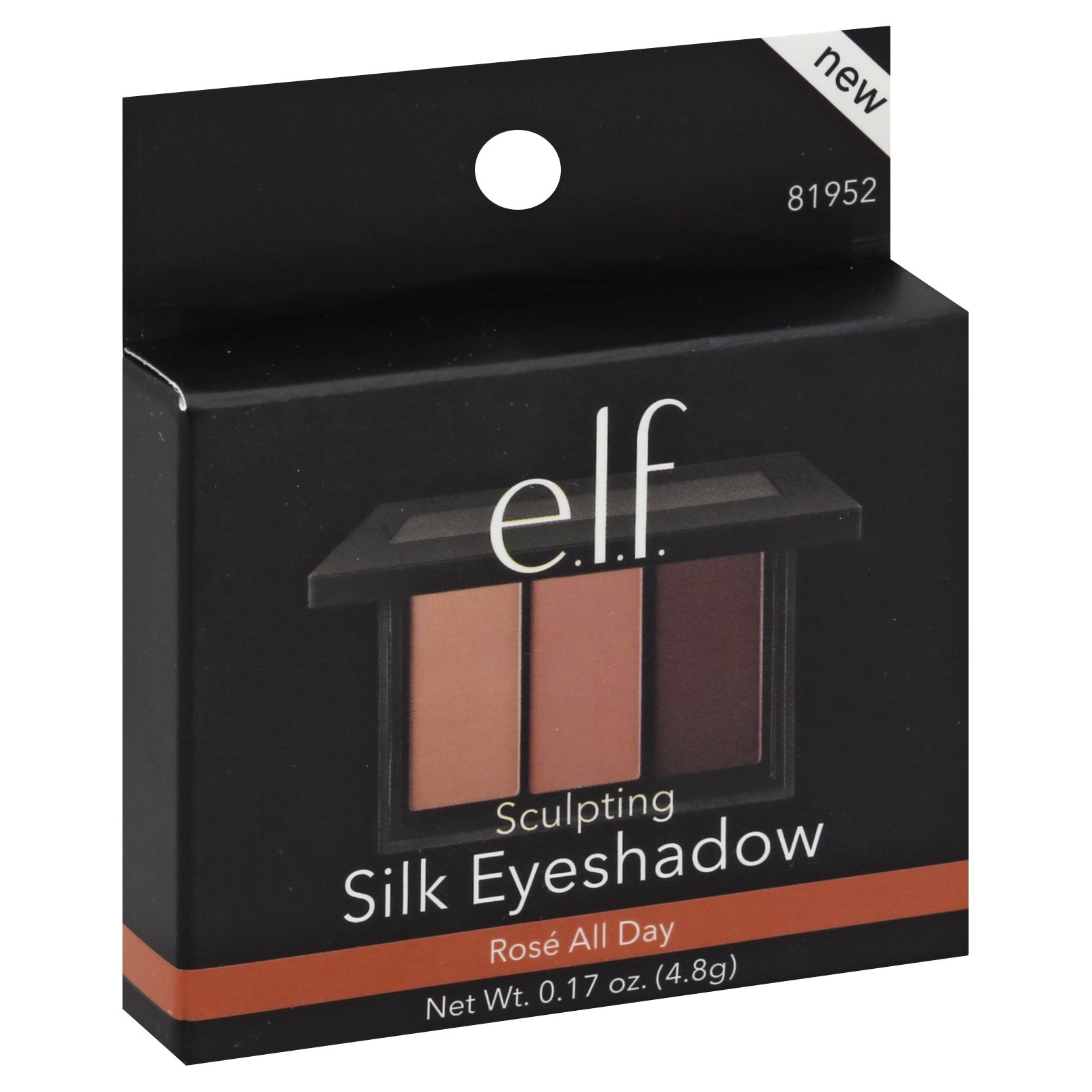 slide 1 of 6, e.l.f. Sculpting Silk Eyeshadow Rose All Day, 1 ct