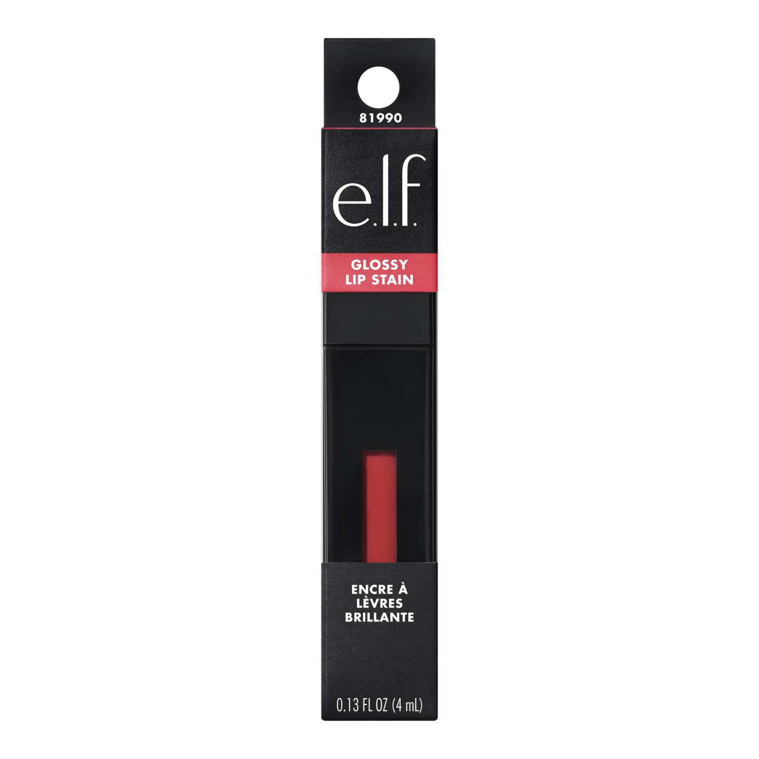 slide 1 of 6, e.l.f. Glossy Lip Stain Polished Peach, 1 ct
