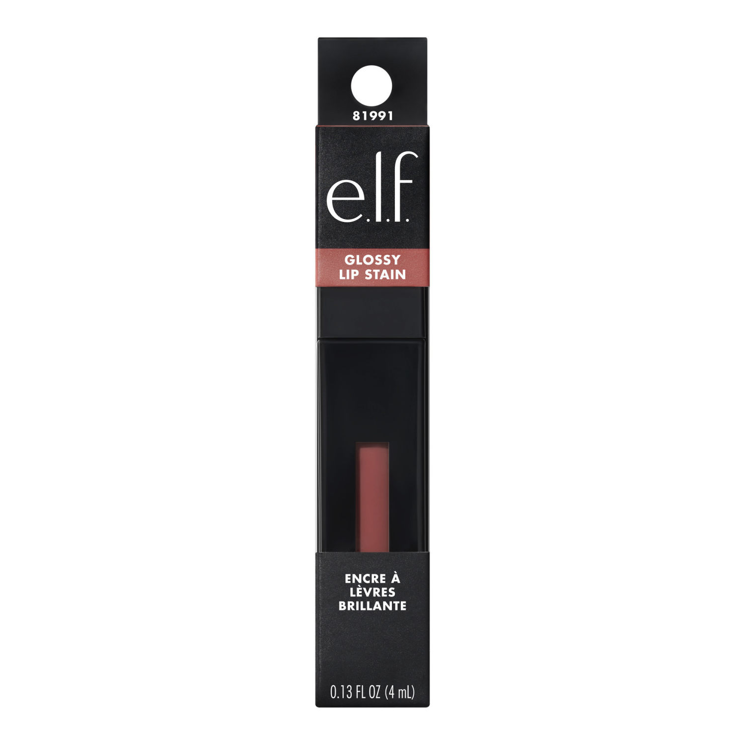 slide 1 of 7, e.l.f. Glossy Lip Stain - Rosé Rizzlin' - 0.13 fl oz, 0.13 fl oz