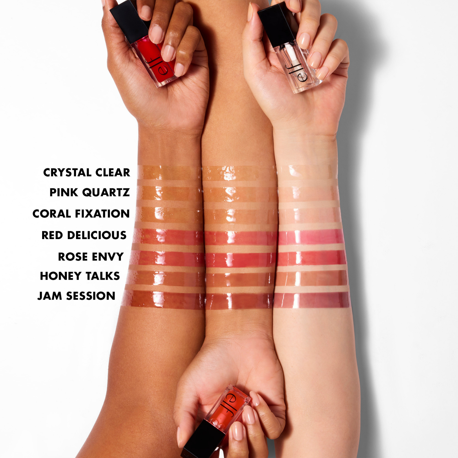 slide 5 of 5, E.L.F. Glow Reviver Lip Oil Crystal Clear, 0.25 fl oz