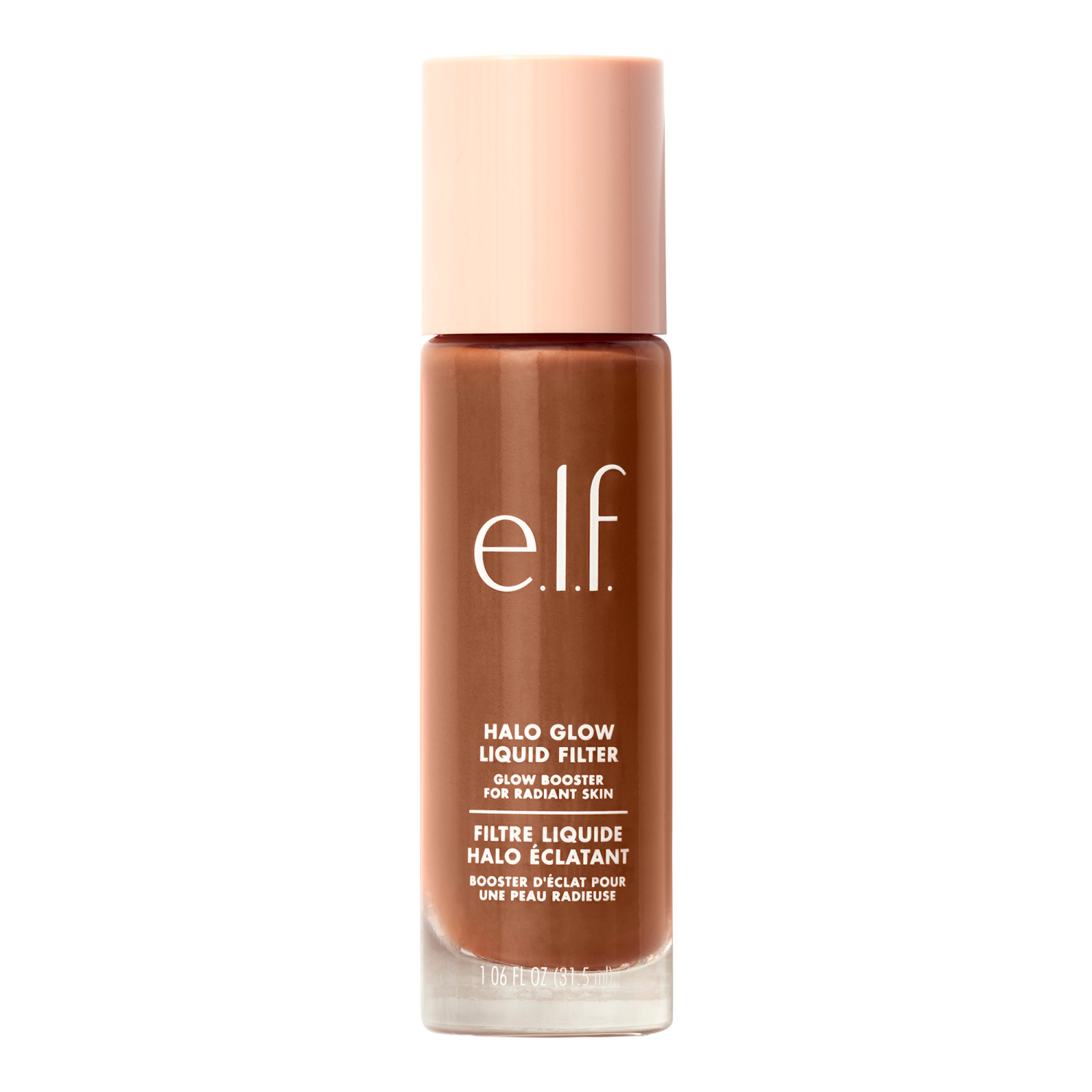 slide 1 of 4, e.l.f. Halo Glow Liquid Filter Deep Rich, 1.06 oz