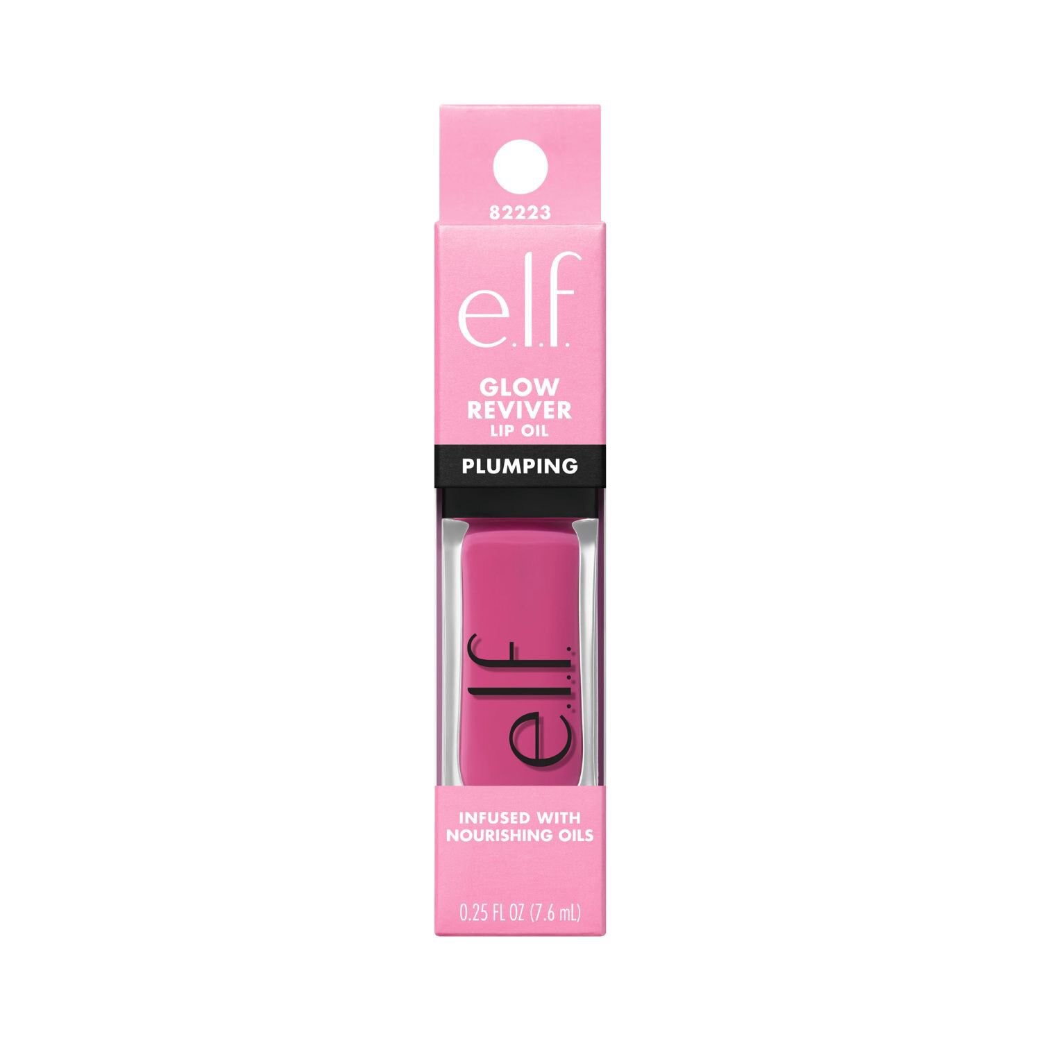 slide 2 of 5, E.l.f. Glow Reviver Plumping Lip Oil, 0.25 oz