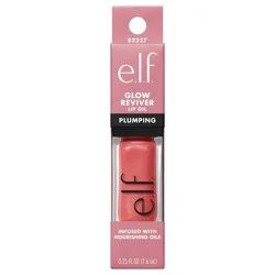 e.l.f. Glow Reviver Plumping Lip Oil - Warm Pink
