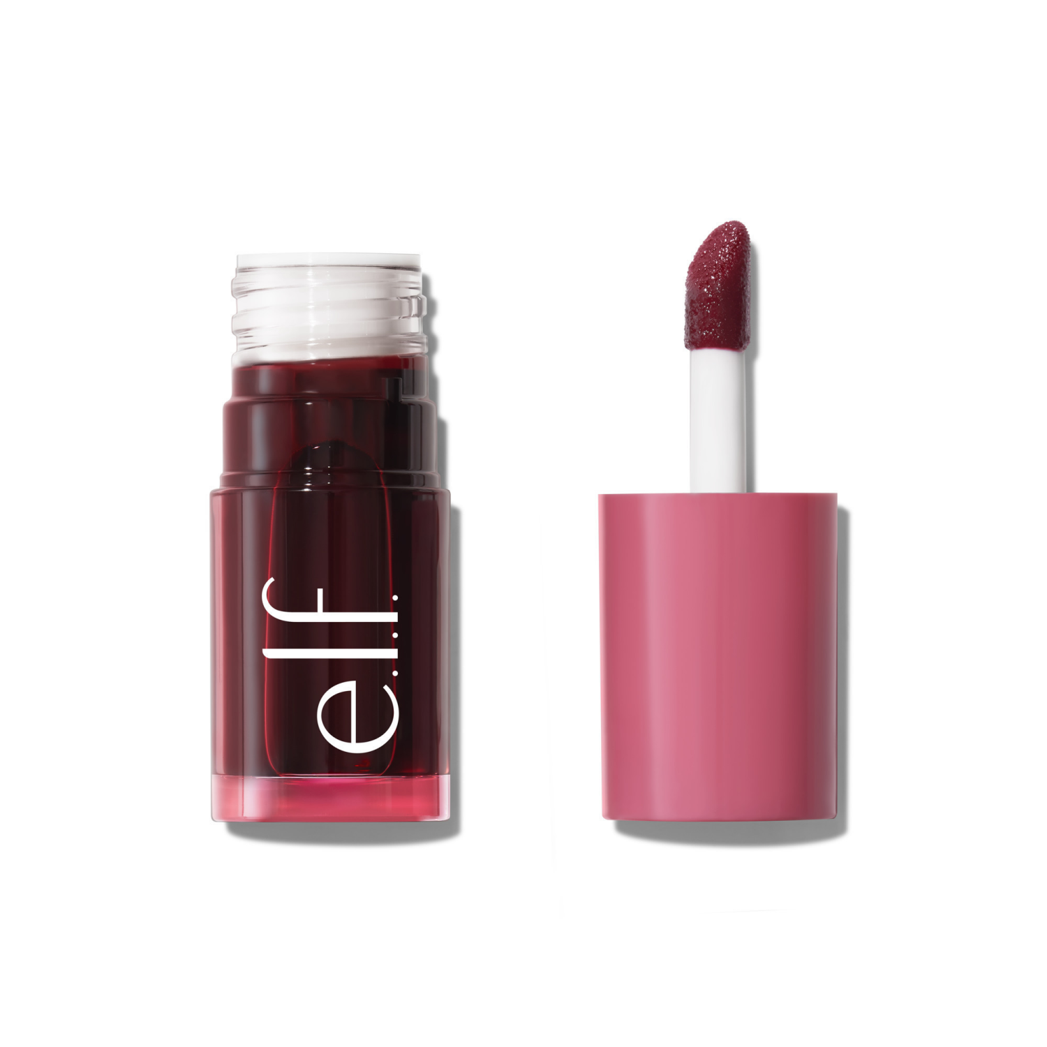 slide 4 of 6, e.l.f. Sheer For It Blush Tint - Buildable Stain For Lips + Cheek - Left on Red - 0.22 fl oz, 0.22 fl oz
