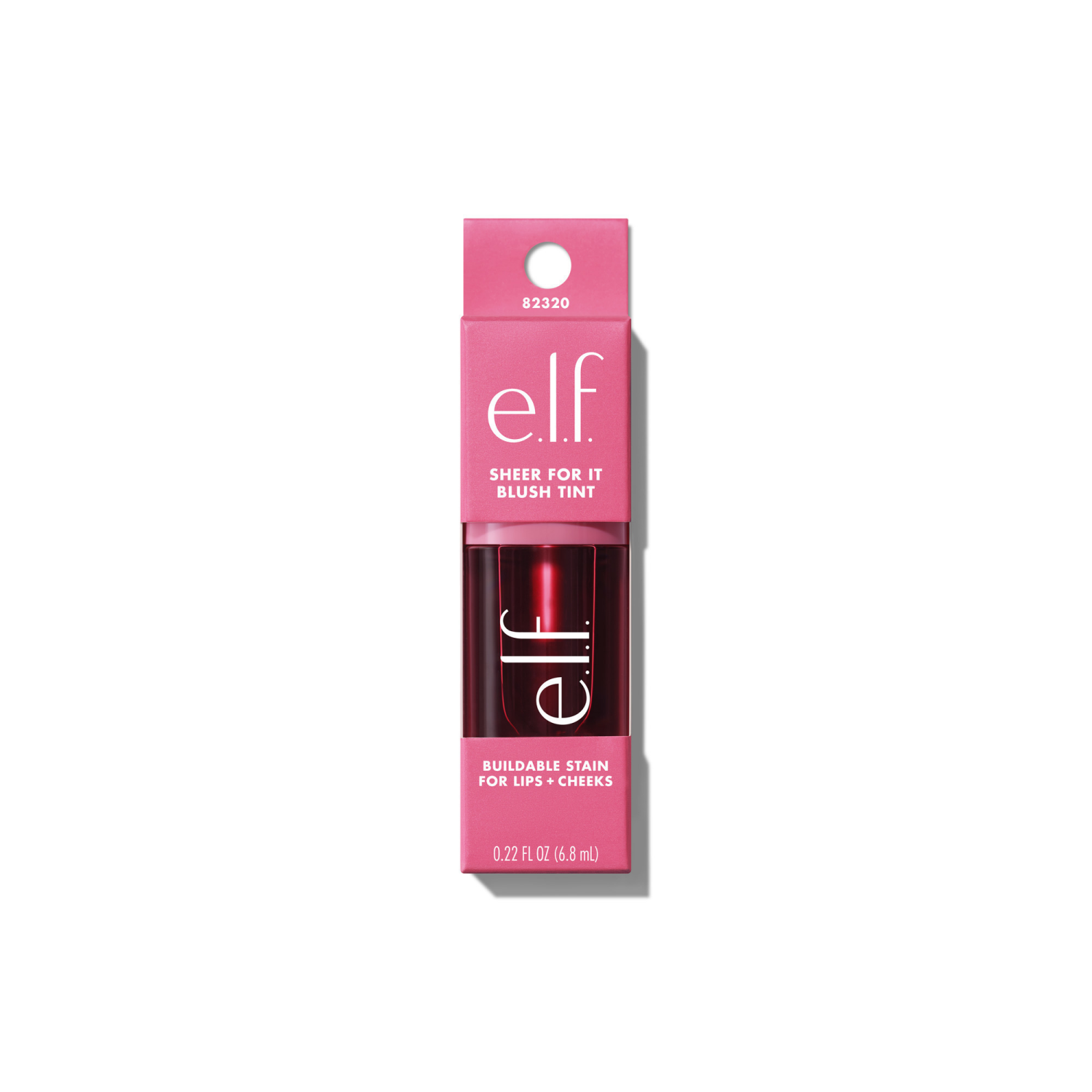 slide 1 of 6, e.l.f. Sheer For It Blush Tint - Buildable Stain For Lips + Cheek - Left on Red - 0.22 fl oz, 0.22 fl oz