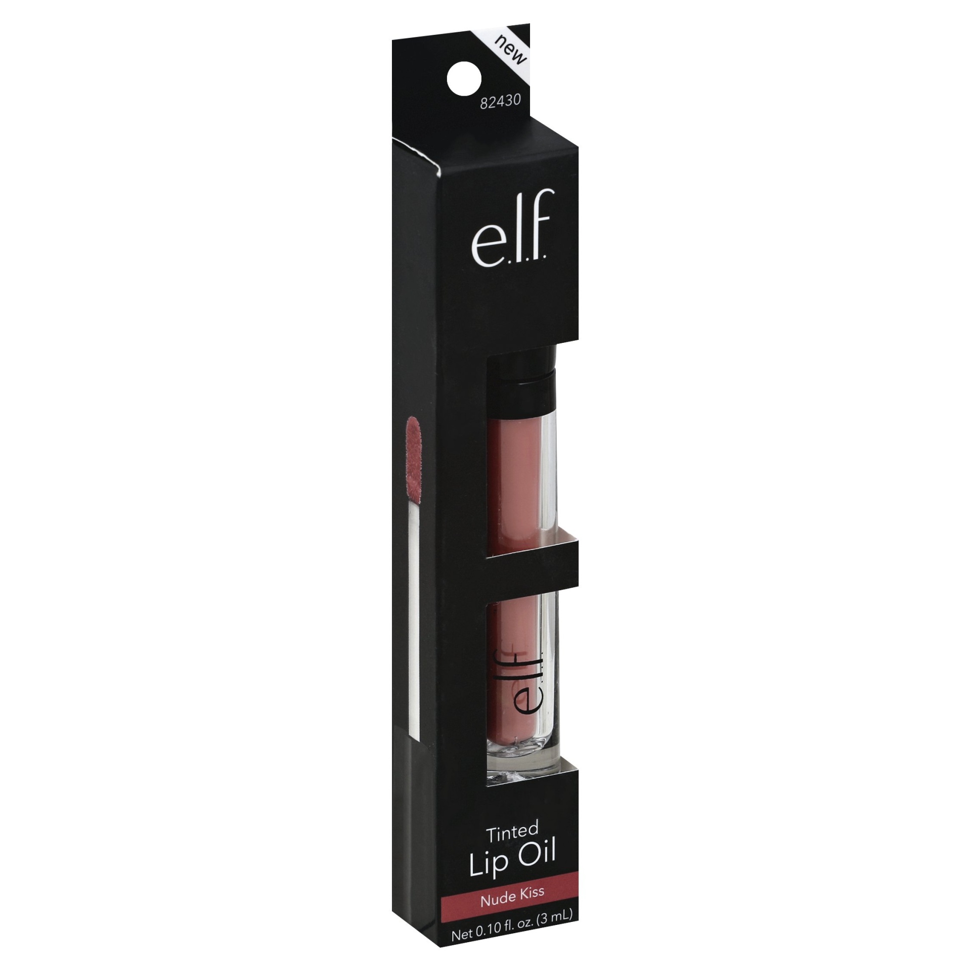 slide 1 of 3, e.l.f. Tinted Lip Oil - Nude Kiss, 0.1 oz