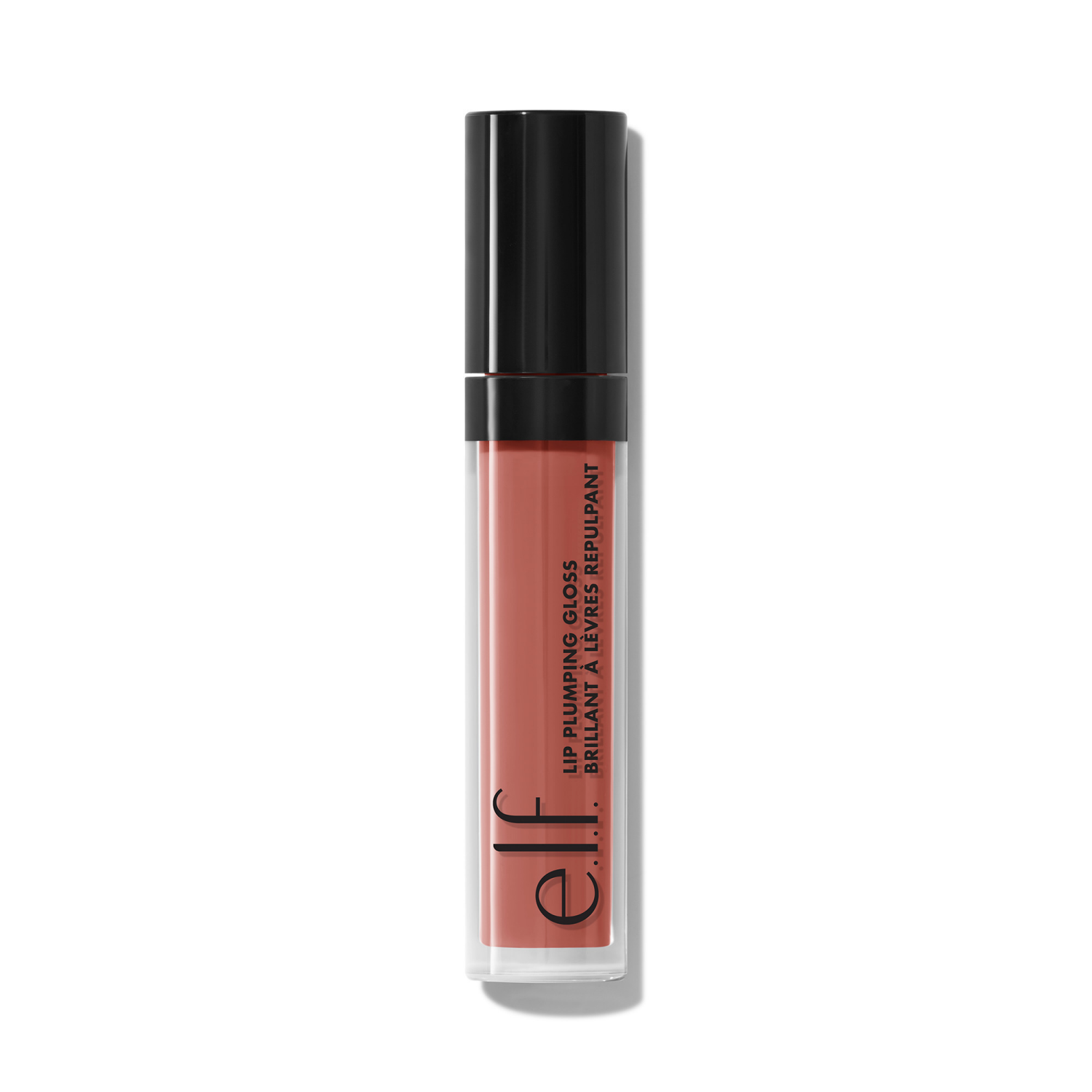 slide 1 of 5, e.l.f. Lip Plumping Gloss, Mocha Twist, 0.09 fl oz