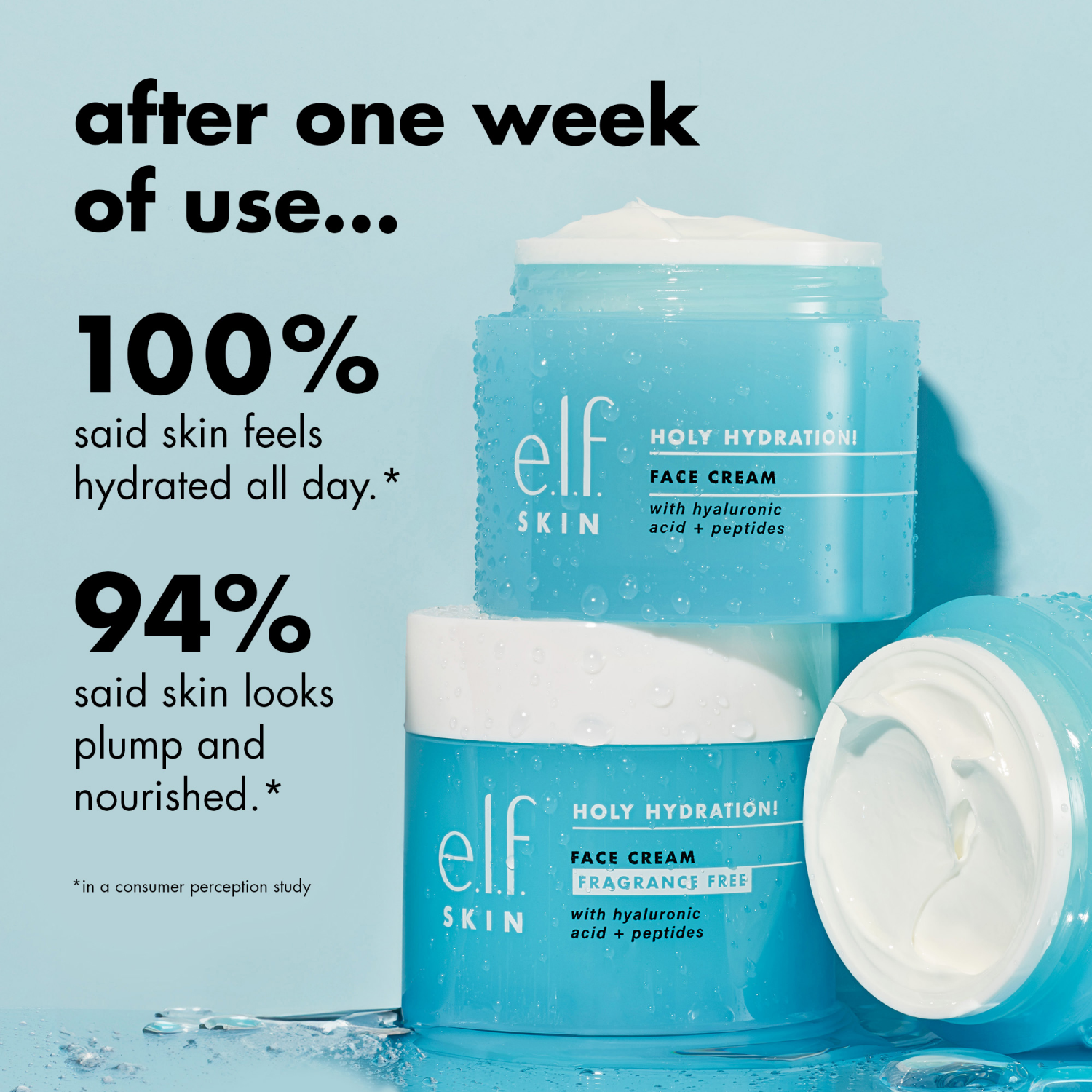 slide 5 of 5, E.L.F. Holy Hydration Face Cream, 1.8 oz