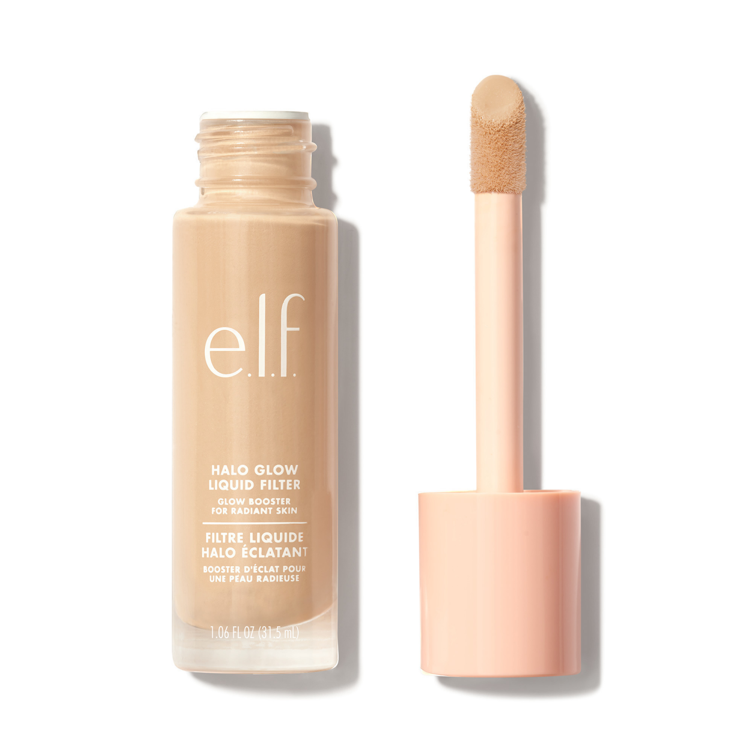 slide 4 of 6, e.l.f. Halo Glow Liquid Filter Highlighter - 00 Fair - 1.06 fl oz, 1.06 fl oz