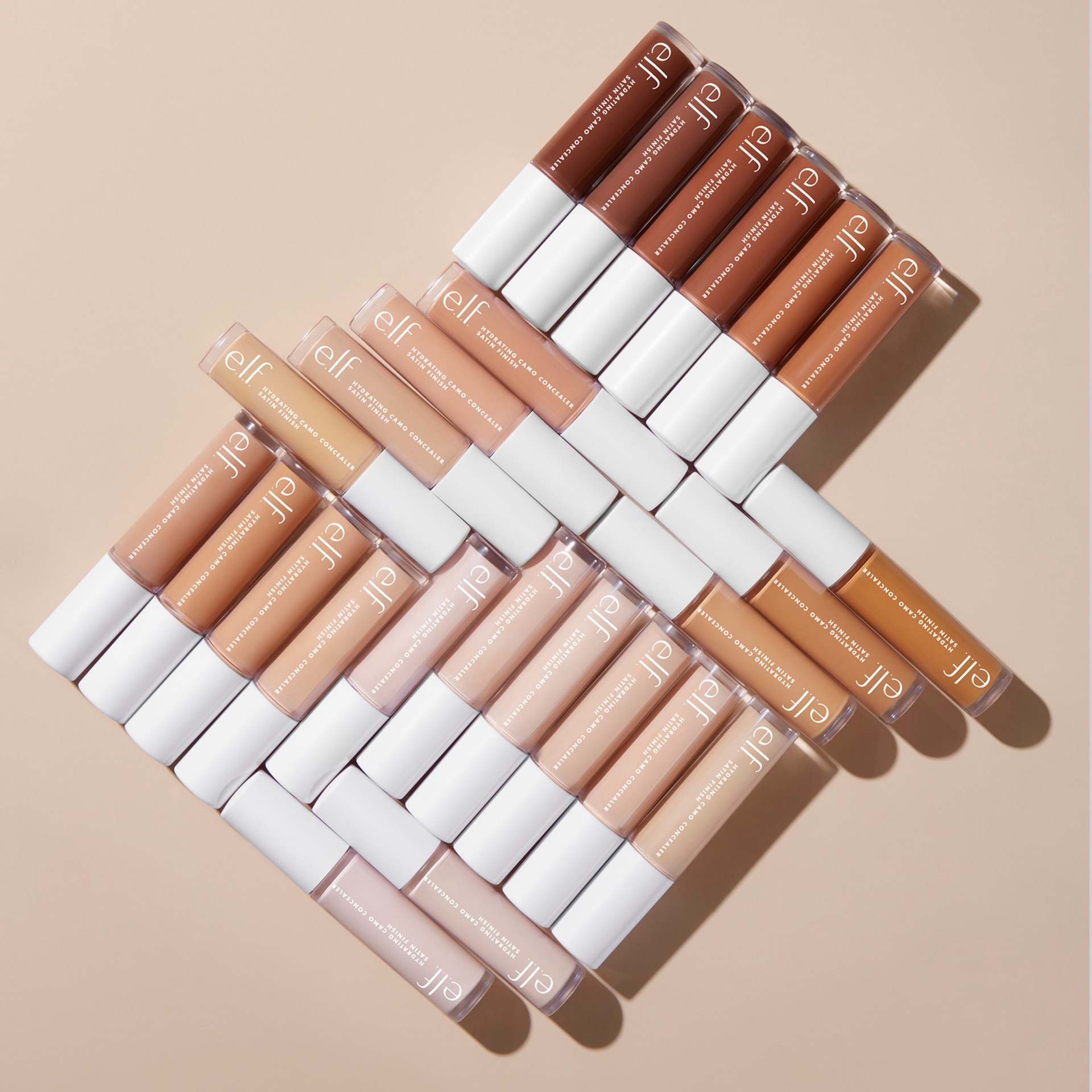 slide 7 of 9, e.l.f. Medium Beige Hydrating Camo Concealer 0.2 fl oz, 0.203 fl oz