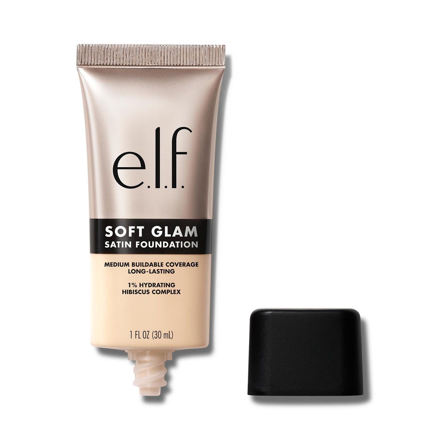 slide 5 of 5, E.L.F. Cosmetics Soft Glam Satin Foundation, 11 Fair Neutral, 1 oz