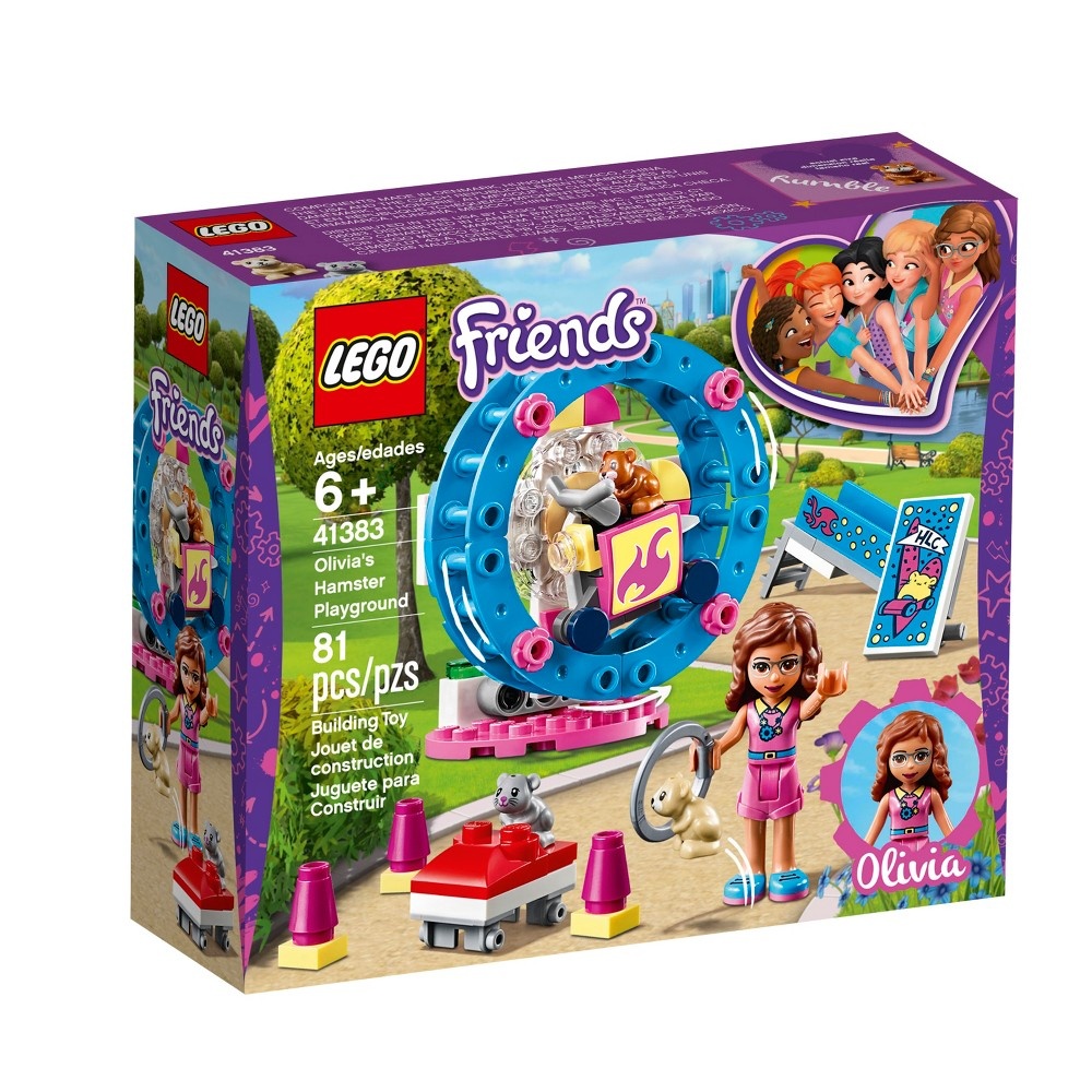 slide 2 of 5, LEGO Friends Olivia's Hamster Playground, 1 ct