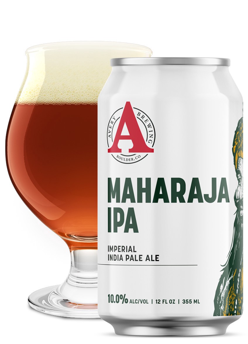 slide 4 of 8, Avery Brewing Maharaja IPA - 6 Pack 12 fl oz Cans, 6 ct