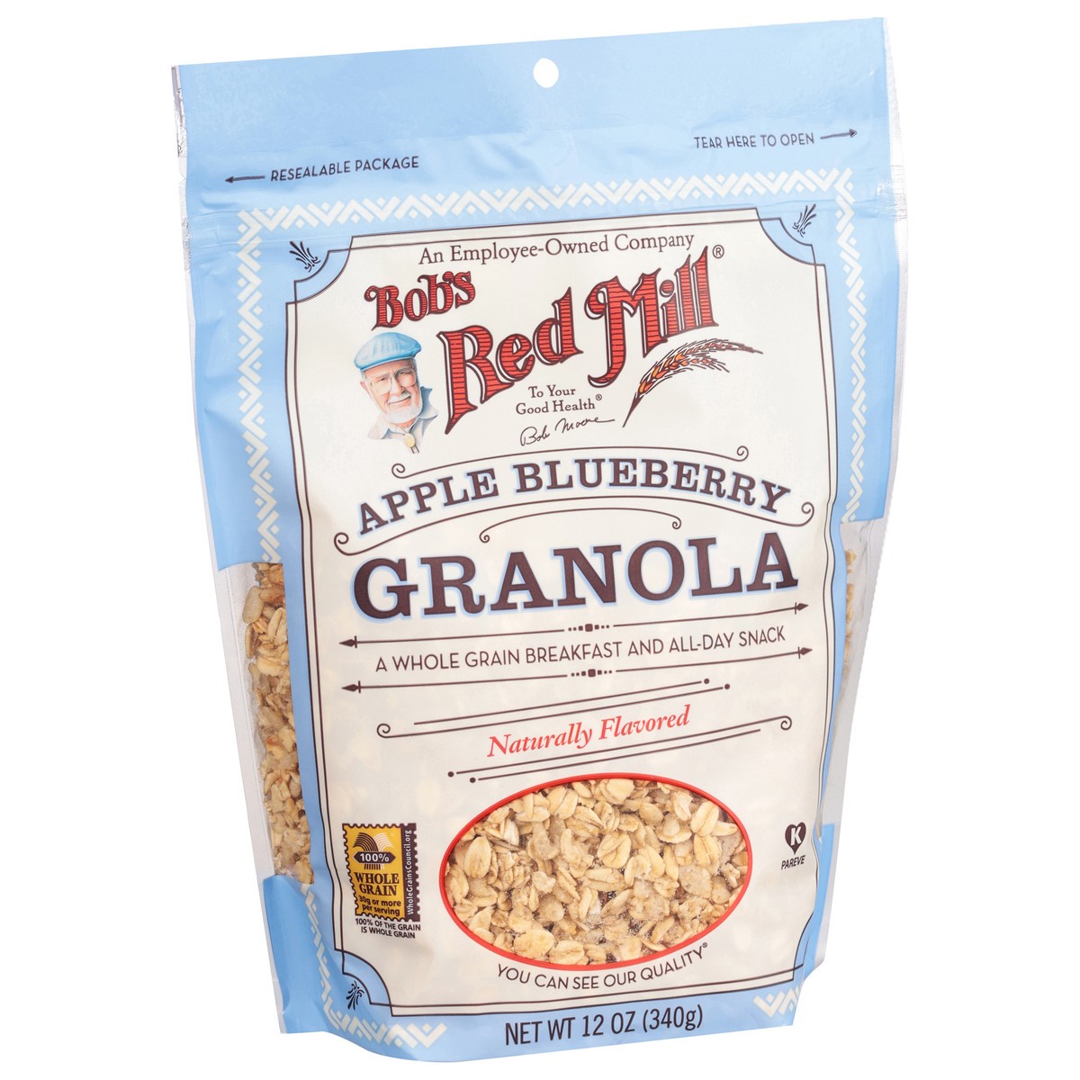 slide 9 of 9, Bob's Red Mill Apple Blueberry Granola 12 oz, 12 oz