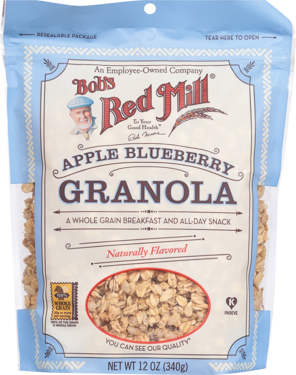 slide 7 of 9, Bob's Red Mill Apple Blueberry Granola 12 oz, 12 oz