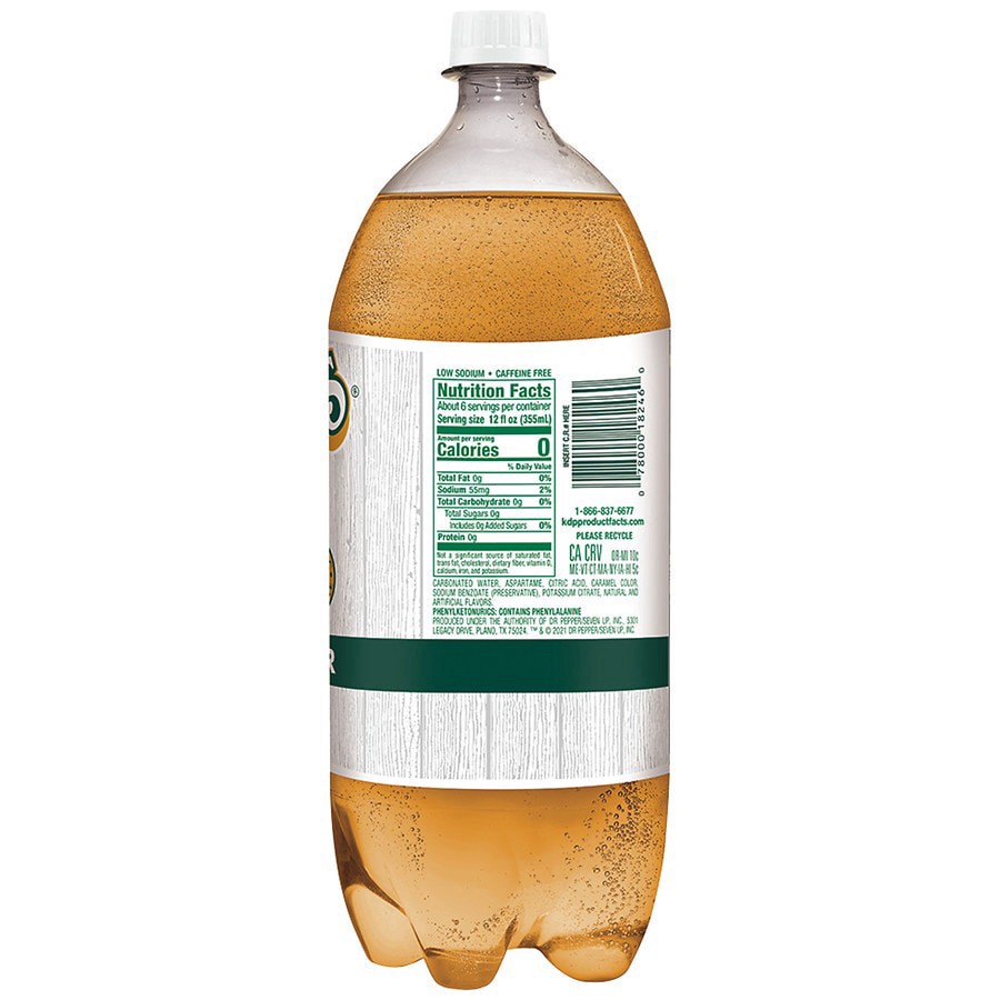 slide 3 of 4, Vernors Soda Ginger - 2 liter, 2 liter