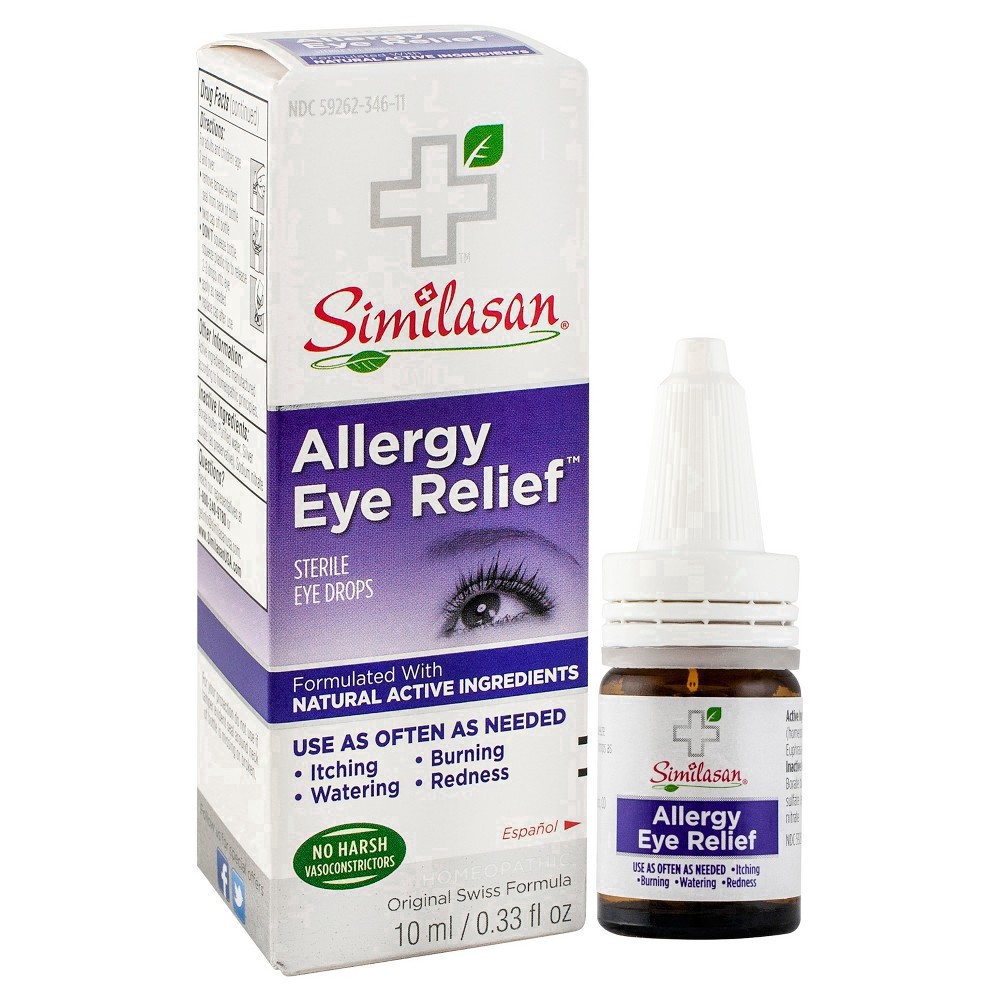 slide 3 of 31, Similasan Allergy Eye Relief Eye Drops .33 fl oz, 0.33 fl oz
