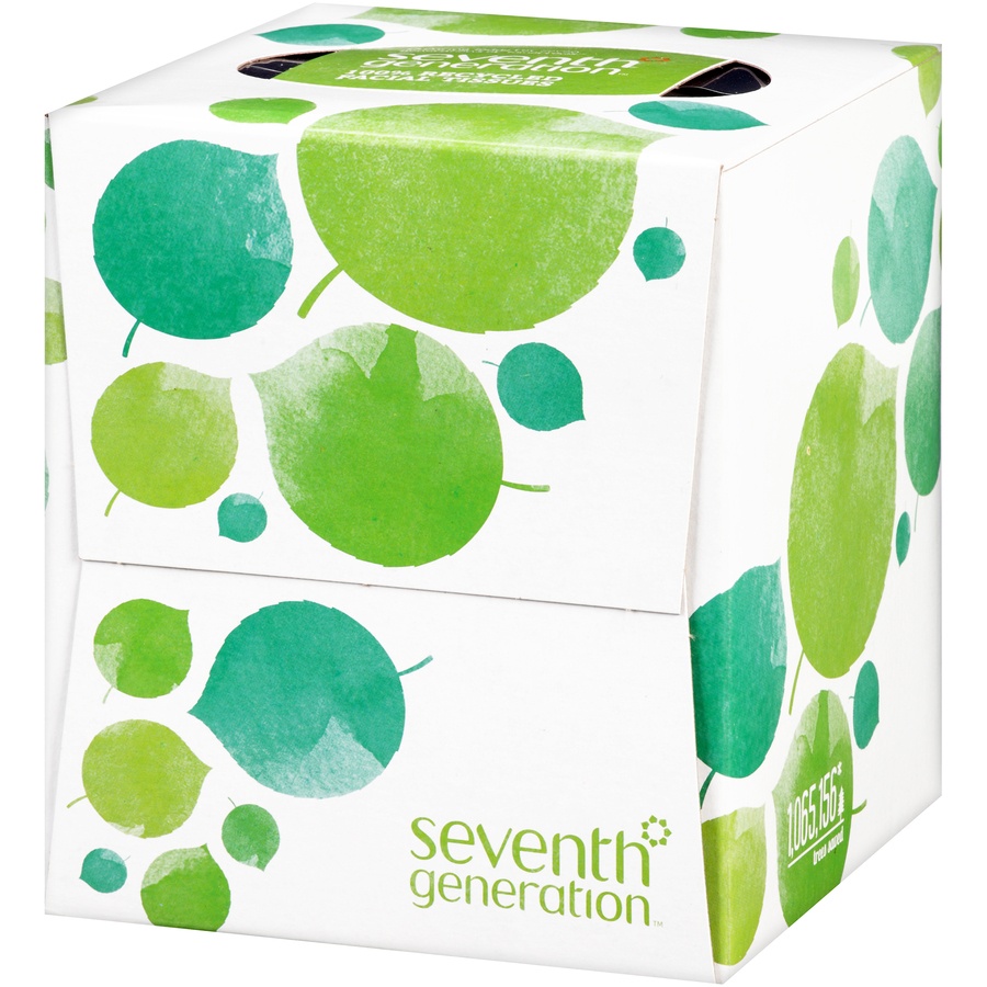 slide 2 of 6, Seventh Generation Facial Tissues 2-ply sheets, 85 count, 85 ct